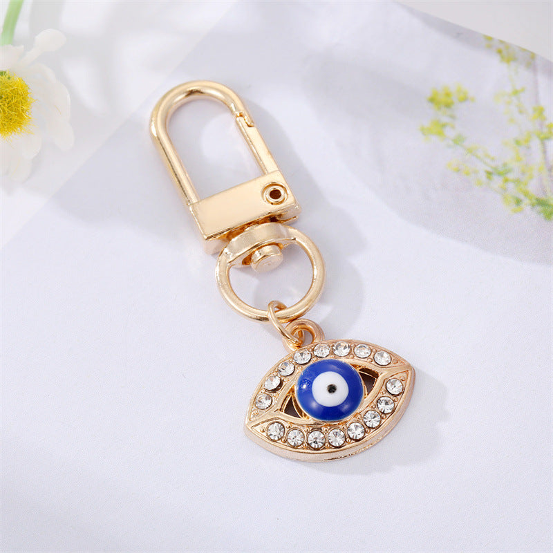 Wholesale Drip Oil Spot Drill Resin Patch Eyes Keychains